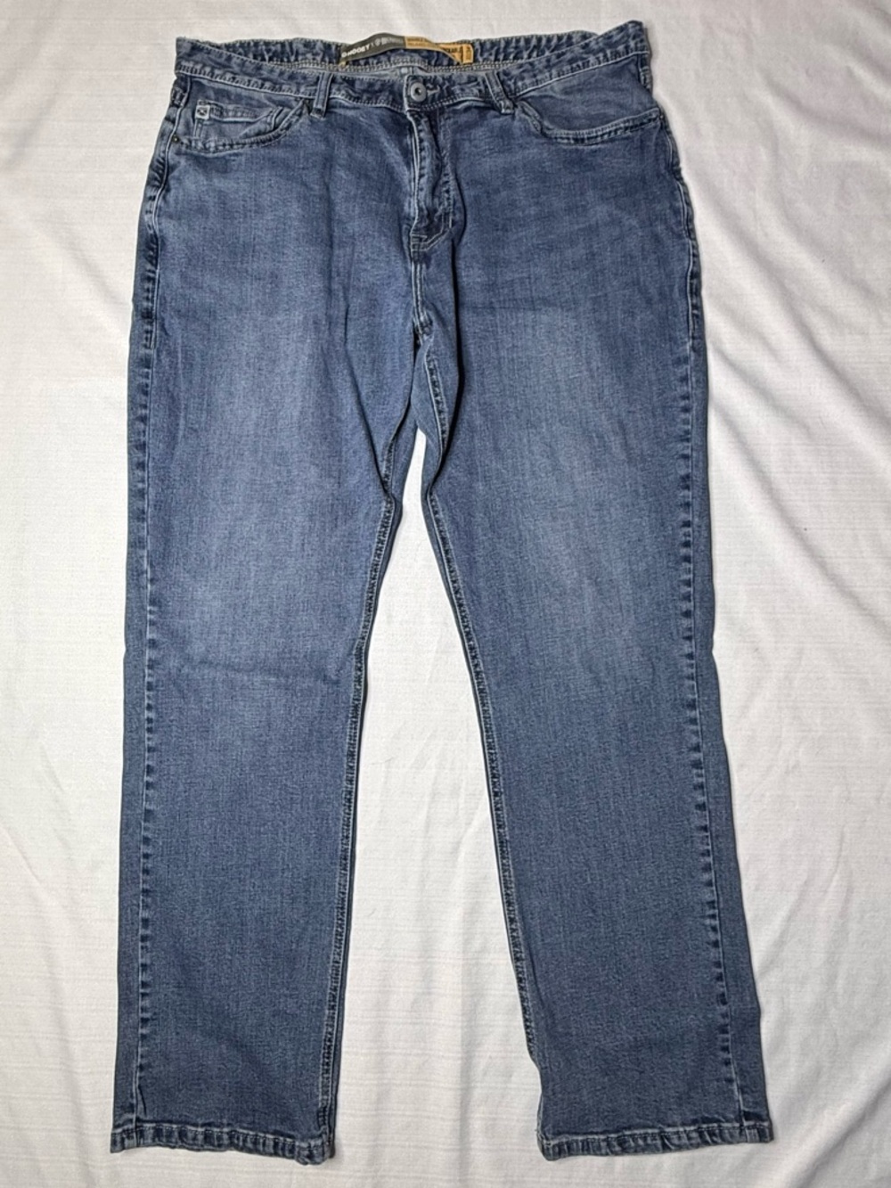 Rock & Roll Denim Men's Hooey Relaxed Fit Stackable Bootcut Jean 40x34